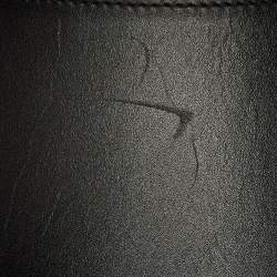 Pre Owned Saint Laurent Sac De Jour Duffle Small Black Leather Satchel