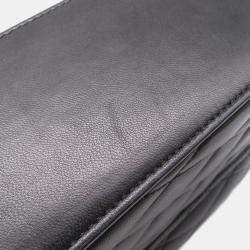 مملوكة مسبقًا حقيبة كتف إيف سان لوران يونيو بوكس سوداء