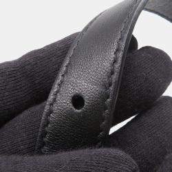 مملوكة مسبقًا حقيبة كتف إيف سان لوران يونيو بوكس سوداء