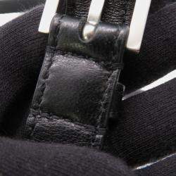 مملوكة مسبقًا حقيبة كتف إيف سان لوران يونيو بوكس سوداء