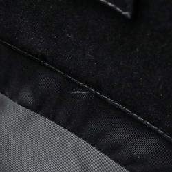 Pre Owned Saint Laurent Paris Ysl Lou Camera Bag Shoulder Black Leather