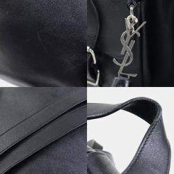مملوكة مسبقًا حقيبة ظهر سان لوران جلد أسود