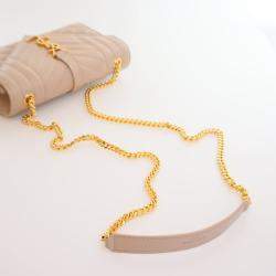 Pre Owned Saint Laurent Small Calfskin Envelope Flap Bag