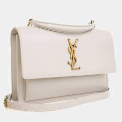 Pre Owned Saint Laurent Medium Sunset Flap Bag