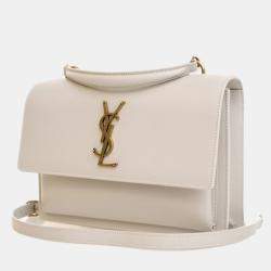 Pre Owned Saint Laurent Medium Sunset Flap Bag