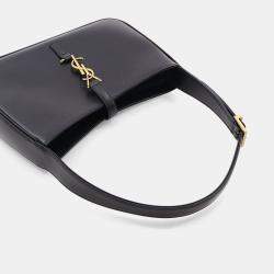 Pre Owned حقيبة سان لوران لو 5 أ 7 هوبو جلد عجل