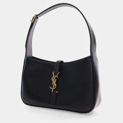 Pre Owned حقيبة سان لوران لو 5 أ 7 هوبو جلد عجل