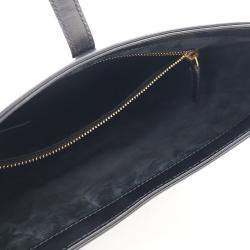 Pre Owned حقيبة سان لوران لو 5 أ 7 هوبو جلد عجل