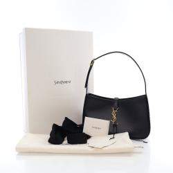 Pre Owned حقيبة سان لوران لو 5 أ 7 هوبو جلد عجل