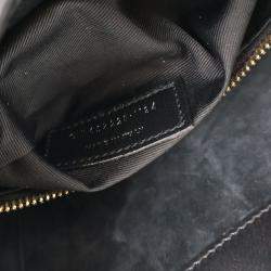 Pre Owned حقيبة سان لوران لو 5 أ 7 هوبو جلد عجل