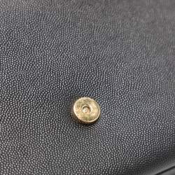 مملوكة مسبقًا Saint Laurent Kate Medium Black Leather Shoulder Bag