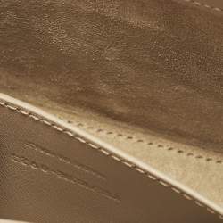 مملوكة مسبقًا Saint Laurent LE 5 À 7 Mini Beige Leather Bag