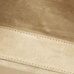 مملوكة مسبقًا Saint Laurent LE 5 À 7 Mini Beige Leather Bag