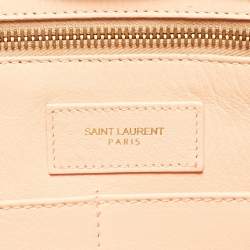 مملوكة مسبقًا حقيبة سان لوران باريس ميوز تو جلد ذهبي