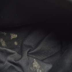 Pre Owned حقيبة كتف سان لوران لولو منتفخة جلد لامع أسود متوسطة