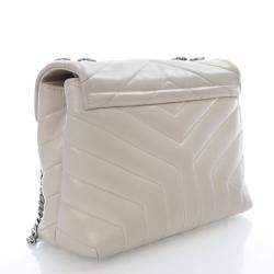 مملوكة مسبقًا حقيبة لولو جلد عجل سان لوران صغيرة الحجم