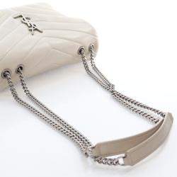 مملوكة مسبقًا حقيبة لولو جلد عجل سان لوران صغيرة الحجم