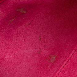 مملوكة مسبقًا حقيبة كتف سان لوران لوران باريس لو 5 أ 7 جلد ناعم وردي