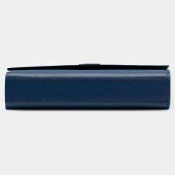 Pre Owned حقيبة سان لوران باريس كروس بودي كيت مونوغرام غراین دي بودر زرقاء متوسطة