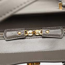 مملوكة مسبقًا Saint Laurent Paris Medium Leather Monogram Uptown Satchel