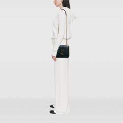 مملوكة مسبقًا Saint Laurent Paris Blue Medium Lambskin Monogram Vicky Chain Bag