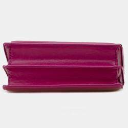 Pre Owned Saint Laurent Paris Purple Medium Leather Monogram Sunset Crossbody