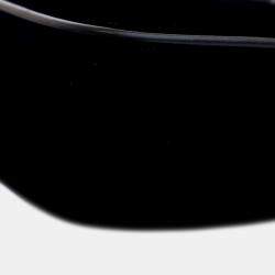 Pre Owned Saint Laurent Paris Black Mini Velvet Monogram Lou Camera Belt Bag