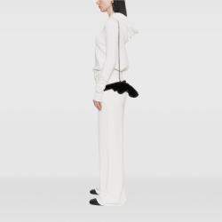 مملوكة مسبقًا حقيبة كروس بودي سلسلة بو غون سان لوران سوداء لامعة بترتر