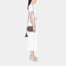 مملوكة مسبقًا Saint Laurent Paris Small Lambskin Monogram Lou Camera Bag