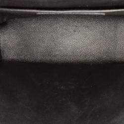 مملوكة مسبقًا حقيبة سلسلة سان لوران باريس فيكي شعار جلد الحمل أبيض صغيرة