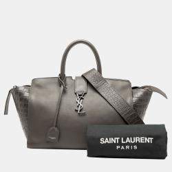 مملوكة مسبقًا حقيبة سان لوران باريس دوانتاون كاباس جلد منقوش تمساح صغيرة