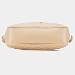 Pre Owned حقيبة كاميرا سان لوران براون جلد مبطن باريس