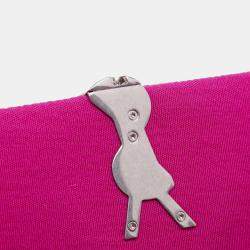 مملوكة مسبقًا Saint Laurent Paris Pink Medium Jersey Wool Patchwork Jamie Crossbody