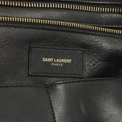 مملوكة مسبقًا Saint Laurent Cabas Ligne Y Medium Black Leather Tote