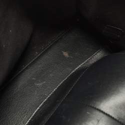 مملوكة مسبقًا Saint Laurent Cabas Ligne Y Medium Black Leather Tote