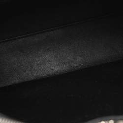 Pre Owned Saint Laurent Sac De Jour Small Black Suede Tote