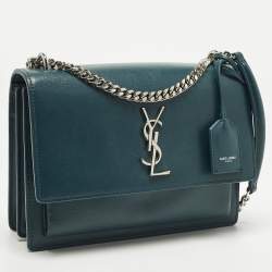 مملوكة مسبقًا Saint Laurent Sunset Medium Leather Shoulder Bag