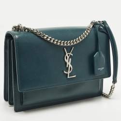 مملوكة مسبقًا Saint Laurent Sunset Medium Leather Shoulder Bag