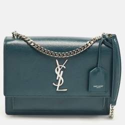 مملوكة مسبقًا Saint Laurent Sunset Medium Leather Shoulder Bag