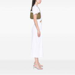 مملوكة مسبقًا حقيبة هوبو لو 5 أ 7 جلد العجل ناعم بني سان لوران باريس