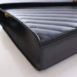 مملوكة مسبقًا Saint Laurent Large Calfskin Envelope Flap Bag