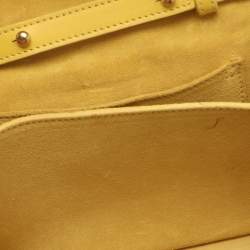 مملوكة مسبقًا حقيبة كروس سان لوران باريس ميني واي-لين بوشيه جلد أصفر ميني