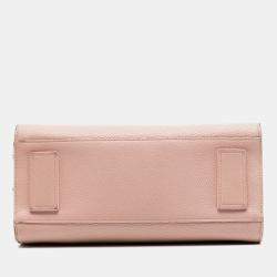 Pre Owned حقيبة سان لوران باريس ساك دي جور جلد عجل محبب وردي بيبي