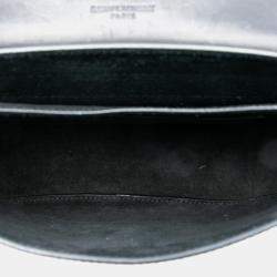 مملوكة مسبقًا Saint Laurent Paris Black Small Leather Monogram Kaia Crossbody