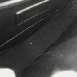 مملوكة مسبقًا Saint Laurent Black Leather Heart Shoulder Bag