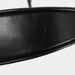 مملوكة مسبقًا Saint Laurent Black Leather Heart Shoulder Bag