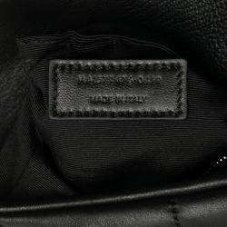 Pre Owned Saint Laurent Paris Black Small Lambskin Loulou Puffer Shoulder Bag