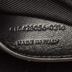 مملوكة مسبقًا حقيبة يد علوية سان لوران كوليدج متوسطة جلد مبطن وردي بوغر