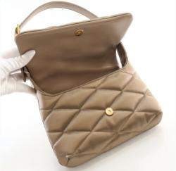 Pre Owned Saint Laurent (YSL) Quilted Le 5 A 7