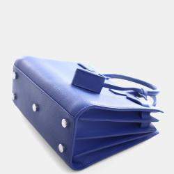 Pre Owned حقيبة يد سان لوران ساك دو جور نانو جلد عجل